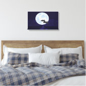 Dolphins Canvas Afdruk (Insitu (Slaapkamer))