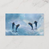Dolphins fantasie visitekaartje (Achterkant)