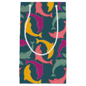 Dolphins Green Klein Cadeauzakje (Voorkant)