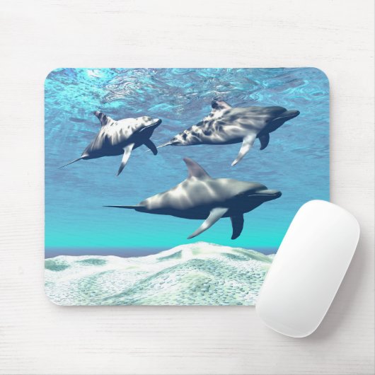 DOLPHINS MOUSEPAD MUISMAT (Met muis)