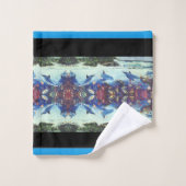 Dolphins Ocean Waves Bad Handdoek (Wasdoekje)