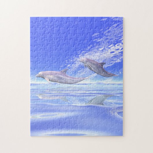 Dolphins Racing Legpuzzel (Verticaal)
