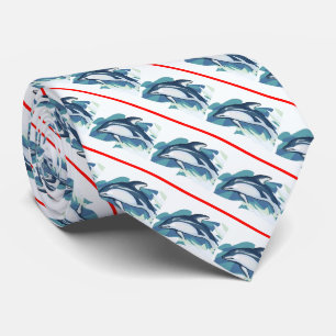 Dolphins Sports Football Basket Baseball Cravate