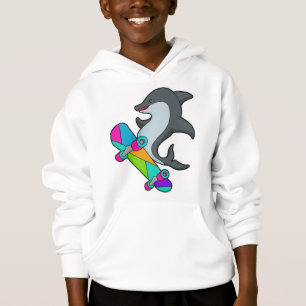 Dolpin as Skater with Skateboard