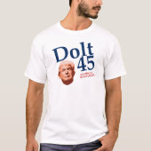 Dolt 45 Funny Anti Trump T-Shirt (Voorkant)
