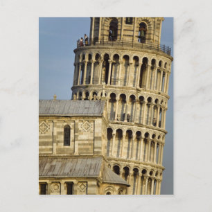 Dom en Scheve Toren, Pisa, Toscane, Italië Briefkaart
