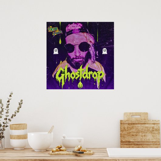 Dom Pauli - Poster Ghostdrop (Cuisine)