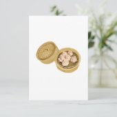 Dom Som | Shumai | 烧 麦 Bedankkaart (Staand voorkant)