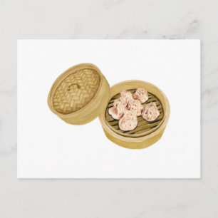 Dom Som   Shumai   烧 麦 Briefkaart