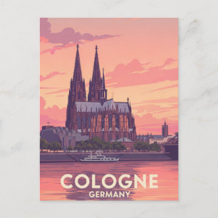 Dom van Keulen Duitsland Reizen Briefkaart