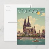 Dom van Keulen Duitsland Reizen Briefkaart (Voorkant / Achterkant)