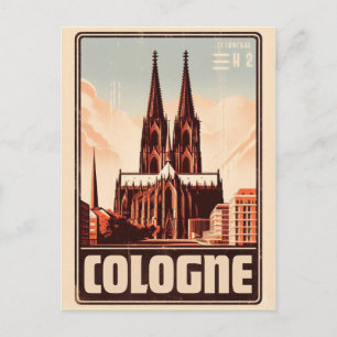 Dom van Keulen, Keulen Duitsland vakantie Briefkaart