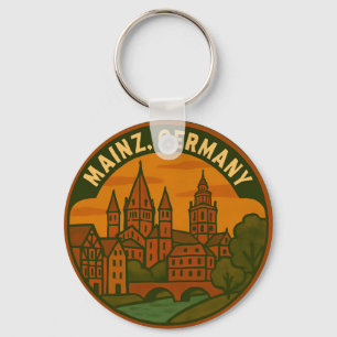 Dom van Mainz Kunst Sleutelhanger