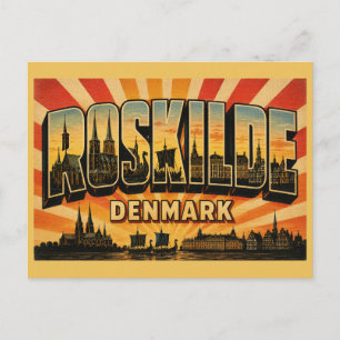 Dom van Roskilde Denemarken Briefkaart
