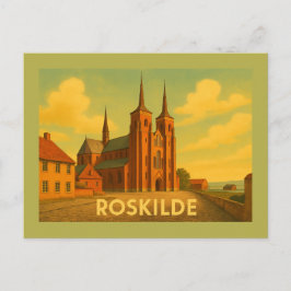 Dom van Roskilde Denemarken Briefkaart