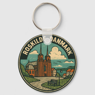 Dom van Roskilde Denemarken Sleutelhanger