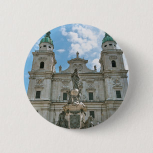 Dom van Salzburg Ronde Button 5,7 Cm