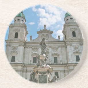 Dom van Salzburg Zandsteen Onderzetter