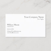 Domaine du blé Photographie - Carte de visite (Dos)