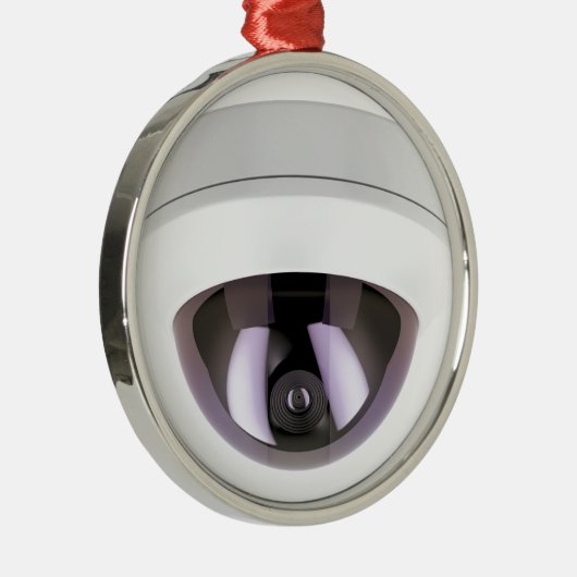 Dome-bewakingscamera Metalen Ornament (Rechts)