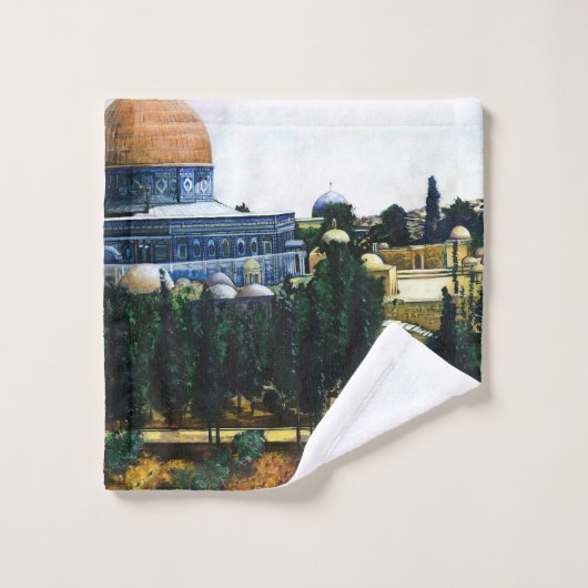 Dôme du Rocher, Jérusalem (Gant de toilette)