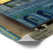 "Dôme du rocher, Jérusalem" petite affiche (Coin)