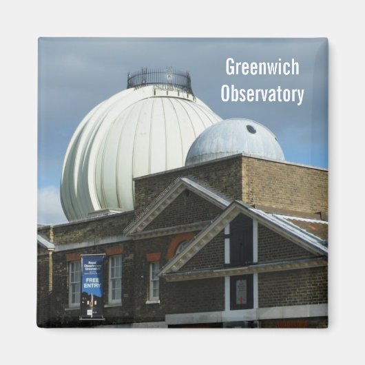 Dome - Observatorium Greenwich Magneet (Voorkant)