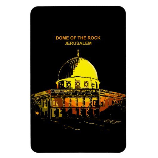 Dome of the Rock: de flexibele hartslag van Jeruza Magneet (Verticaal)