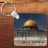Dome of the Rock Jerusalem Al-Quds Keychain (Voorkant)