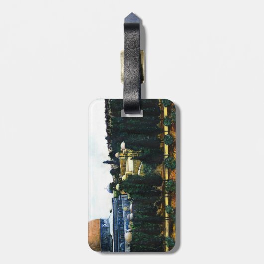 Dome of the Rock, Jerusalem Bagagelabel (Achterkant verticaal)