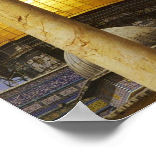 Dome of the Rock, Jerusalem Poster (Hoek)
