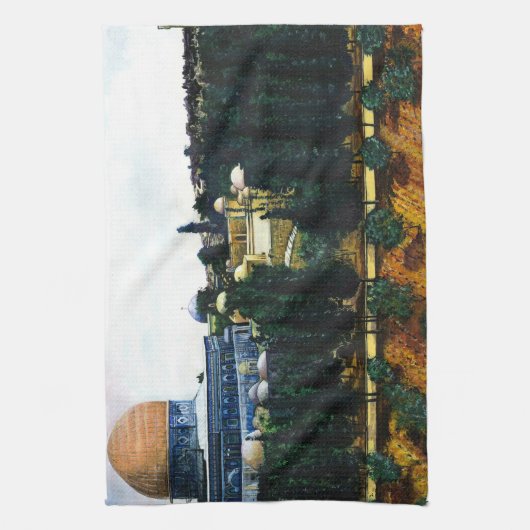 Dome of the Rock, Jerusalem Theedoek (Verticaal)