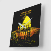 Dome of the Rock, Jerusalem Vierkante Klok (Hoek)