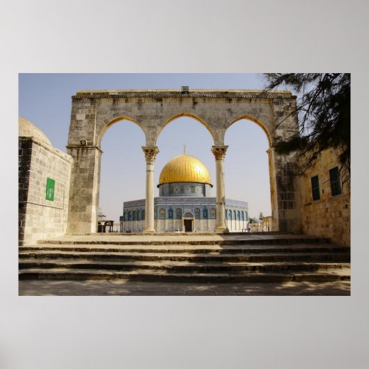 Dome of the Rock Poster (Voorkant)