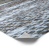 Dome-plein met kerstboom in Riga Poster (Hoek)