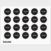 Dome Ronde Sticker (Vel)