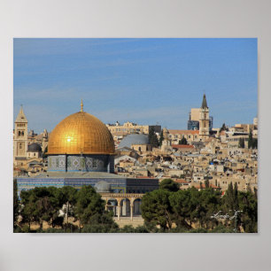 Dome van de Rock in Israel Canvas Print