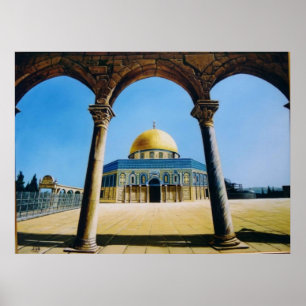Dome van de rots poster
