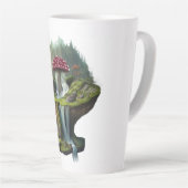 Domed Amanita Muscaria Forêt Mug (Angle droit)