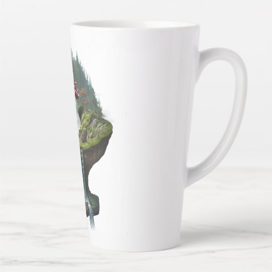 Domed Amanita Muscaria Forêt Mug (Droite)