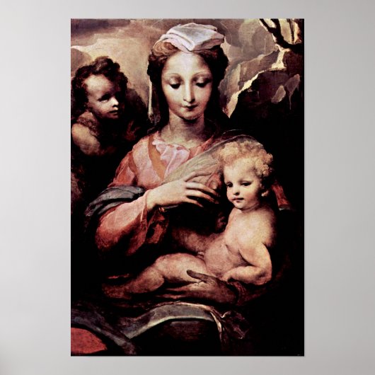Domenico di Pace Beccafumi - Madonna Poster (Voorkant)