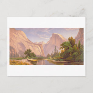 Domes Yosemite  Prang Lithograph Briefkaart