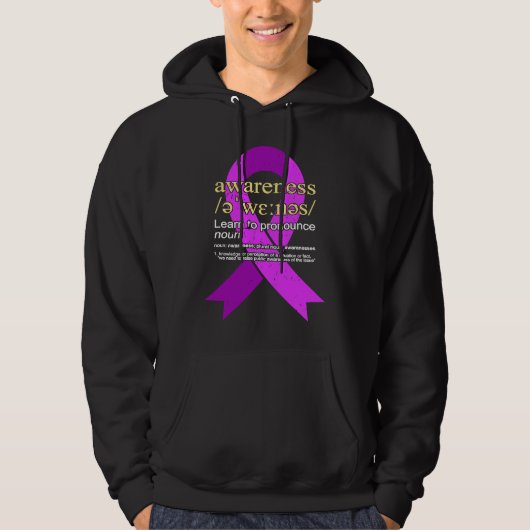 Domestic Violence Awareness Survivor Hoodie (Voorkant)