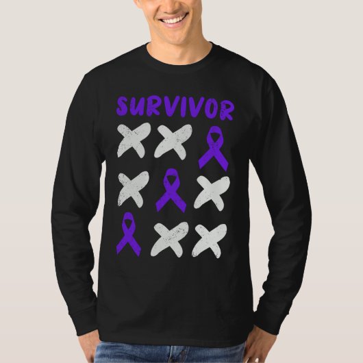 Domestic Violence Awareness Survivor T-shirt (Voorkant)