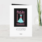 Domestique de COUSIN de robe de bleu de MERCI (Dos)