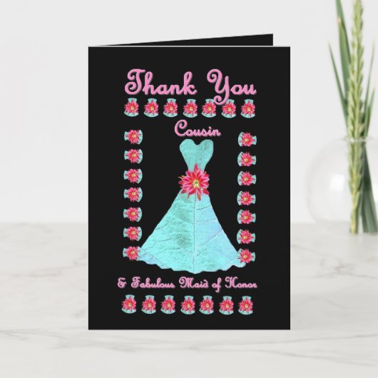 Domestique de COUSIN de robe de bleu de MERCI (Devant)