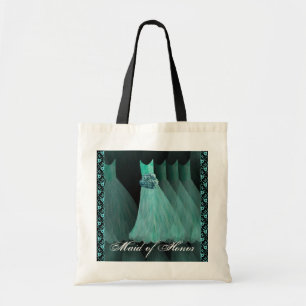 Domestique d'honneur - la TURQUOISE habille le sac