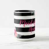 Domestique rayée florale de tasse d'honneur (Centre)