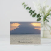 Domican Republic Sunset Briefkaart (Staand voorkant)