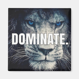 Dominaat - Lion Motivatie Magneet